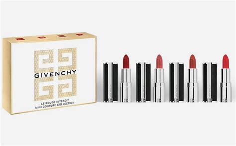 givenchy mini lip set|Givenchy lipstick.